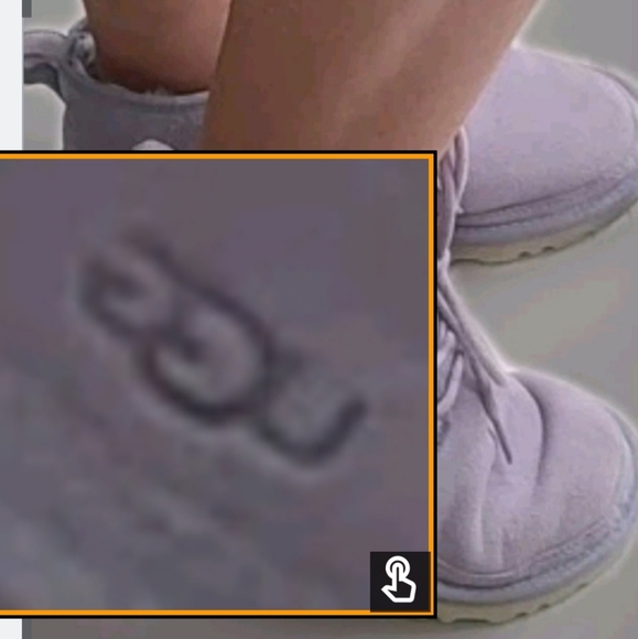 UGG Neumel Ankle Boots Womens Size 8 Light Greyish/Lavender Color In & Out VGUC - Picture 2 of 15